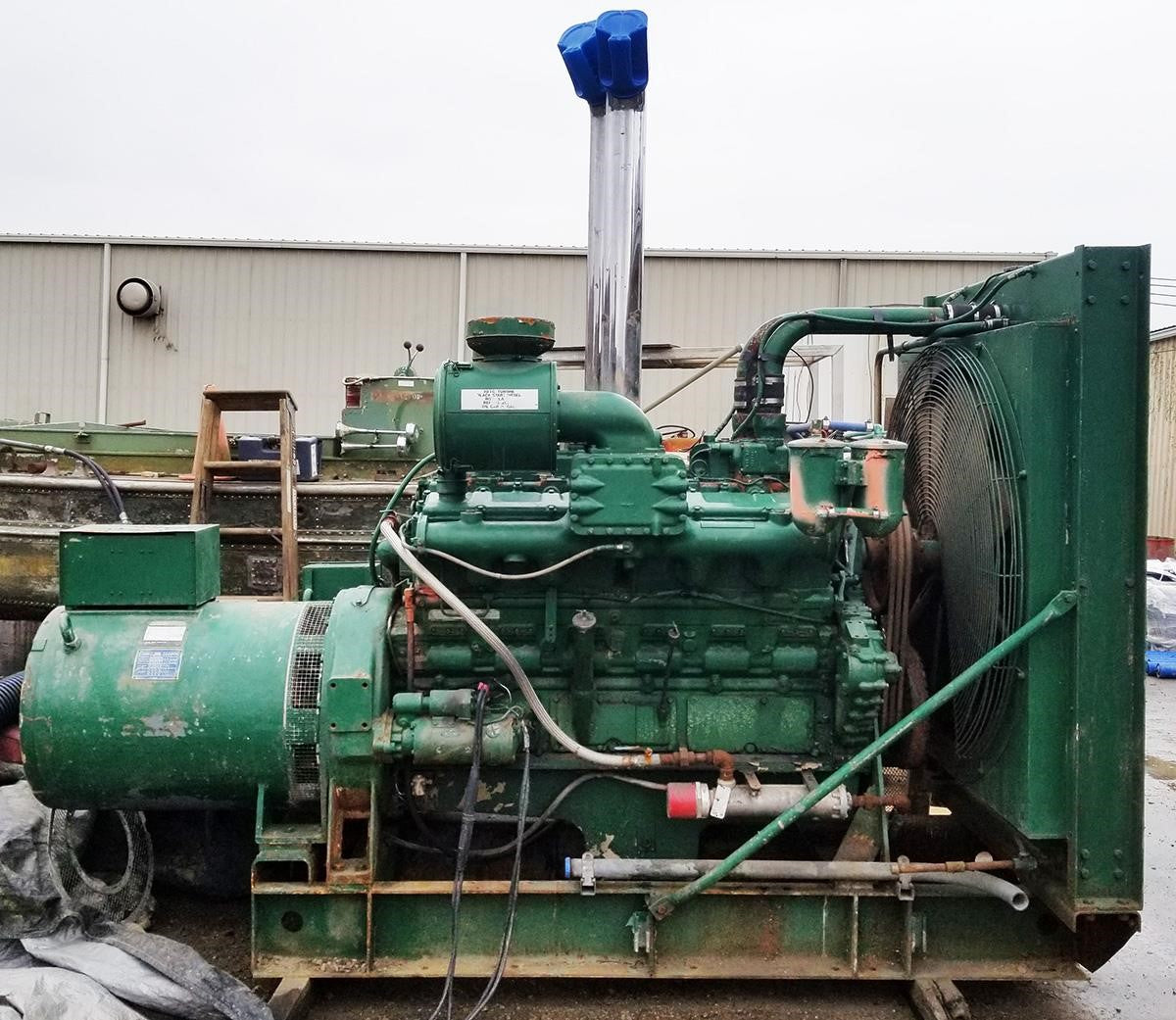 Cummins V-12 525-GS Generator Set