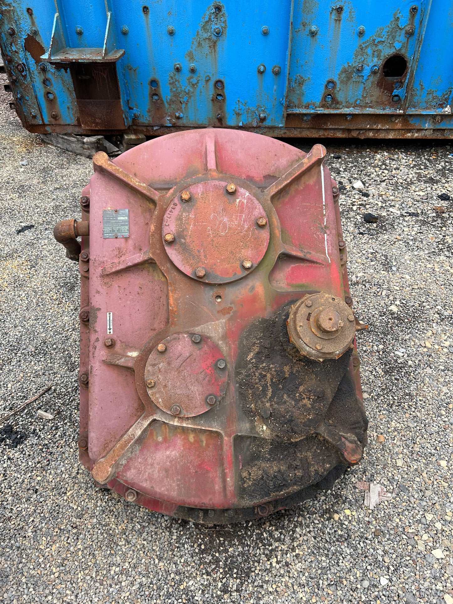 Used Eagle Iron Works Helical Gear Reducer for Sand Screw Conveyor