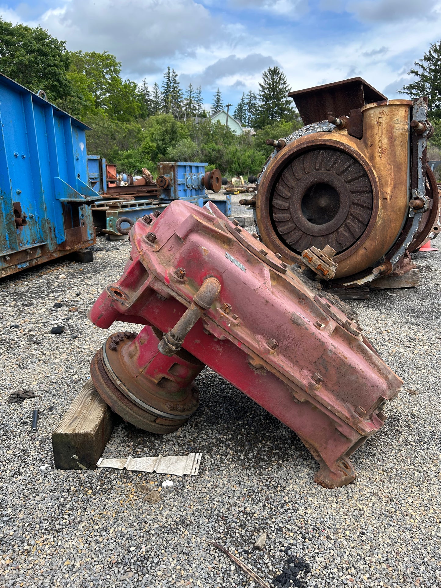 Used Eagle Iron Works Helical Gear Reducer for Sand Screw Conveyor