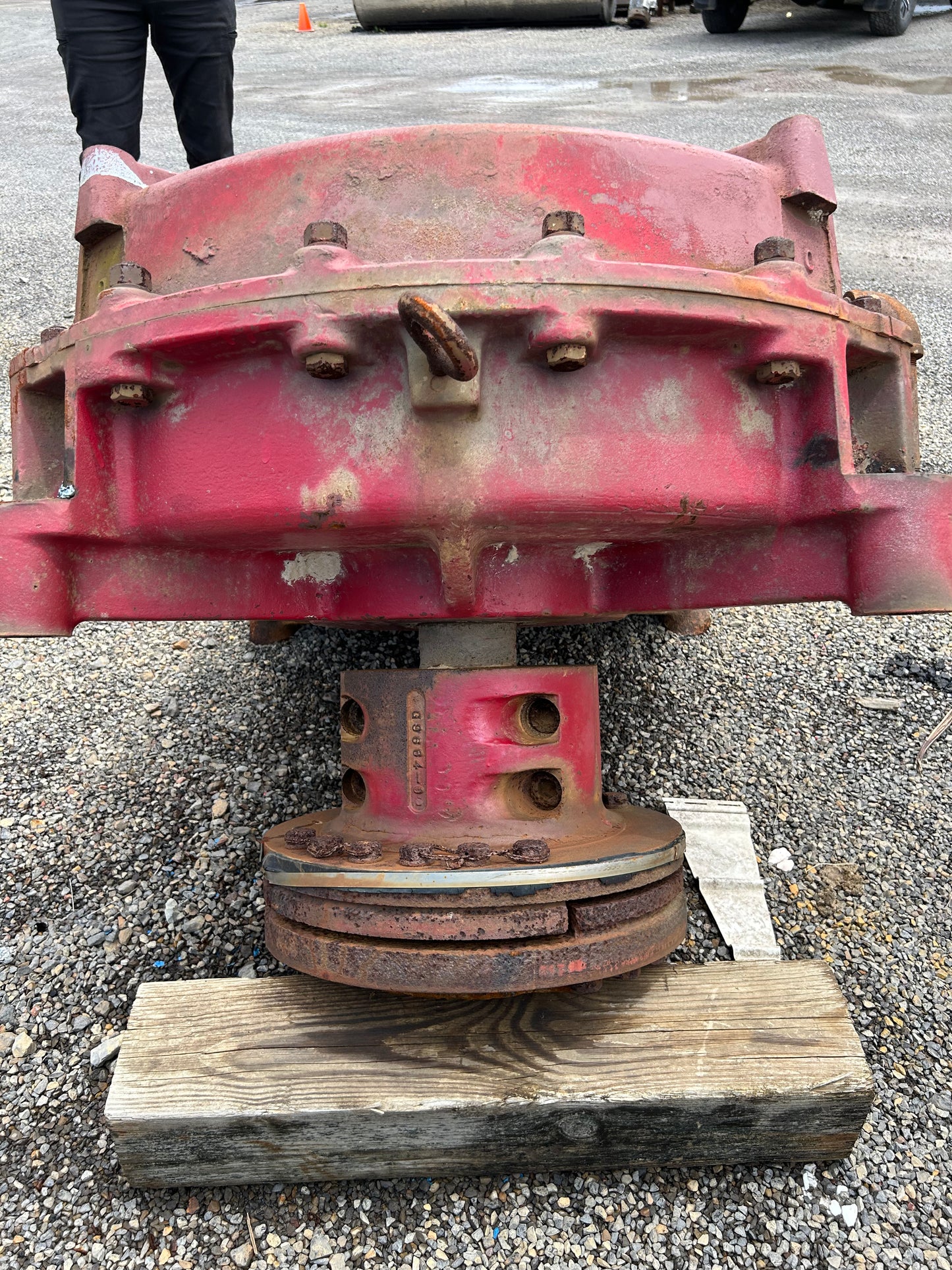Used Eagle Iron Works Helical Gear Reducer for Sand Screw Conveyor