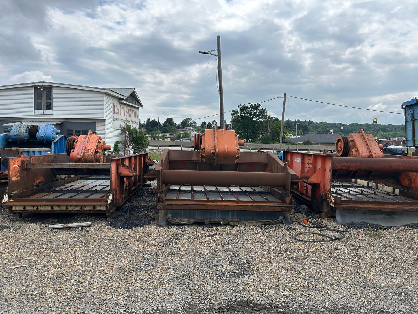 Tabor 8x16 Single Deck Horizontal Dewatering Screen - Used unit #1