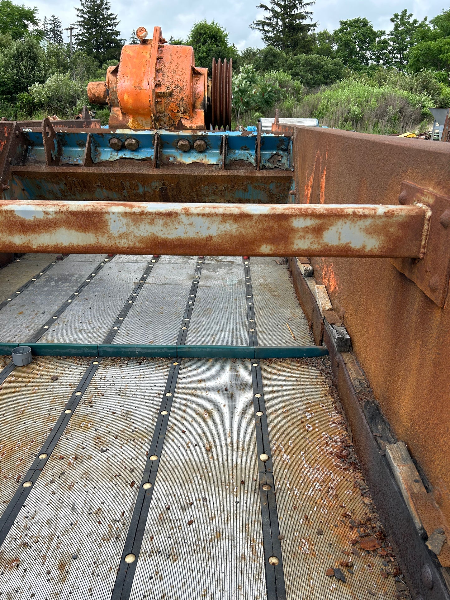 Tabor 8x16 Single Deck Horizontal Dewatering Screen - Used unit #1