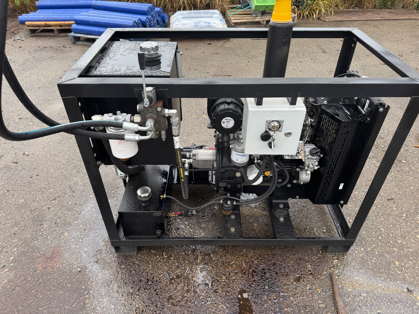 Perkins-Powered Diesel Hydraulic Power Unit