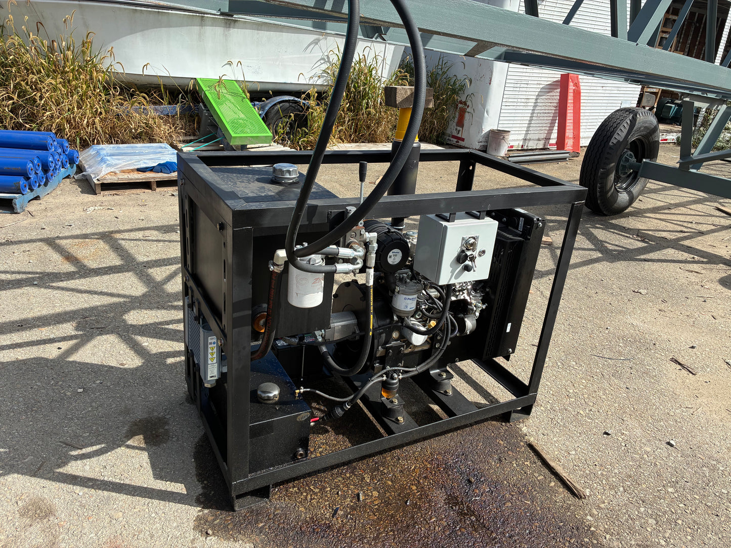 Perkins-Powered Diesel Hydraulic Power Unit