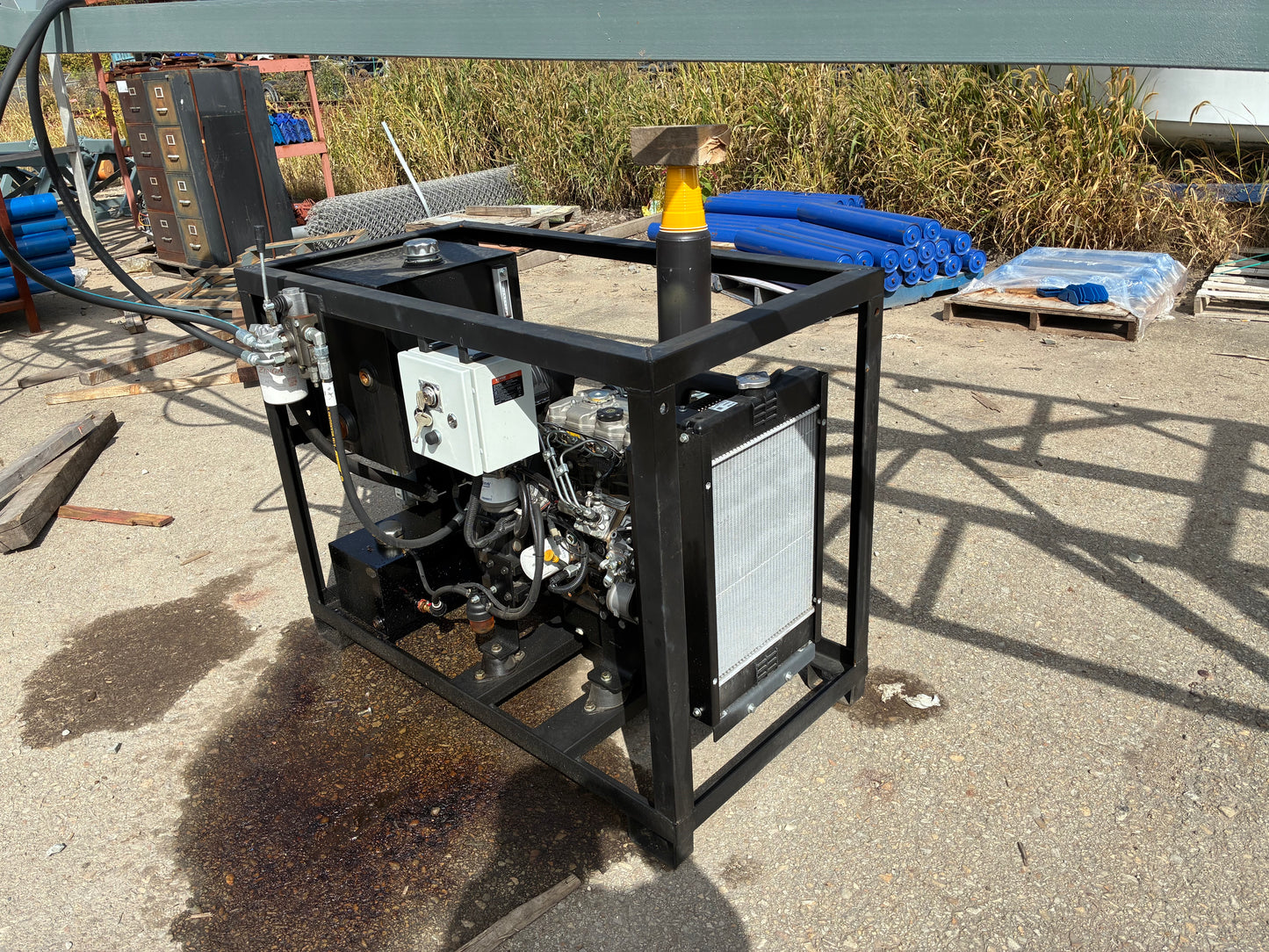 Perkins-Powered Diesel Hydraulic Power Unit