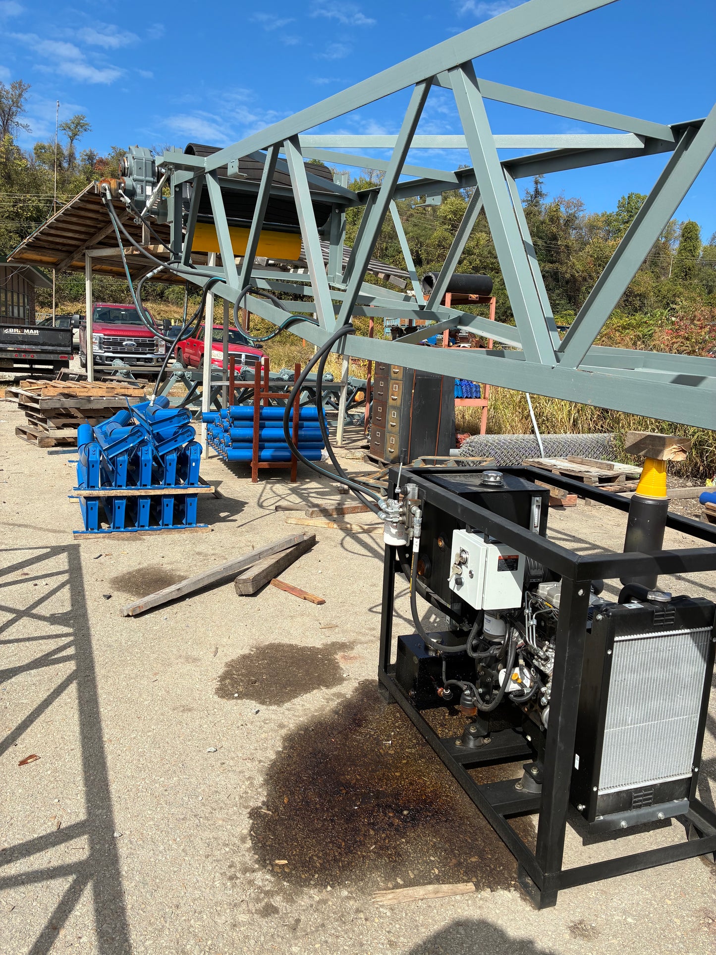 Perkins-Powered Diesel Hydraulic Power Unit