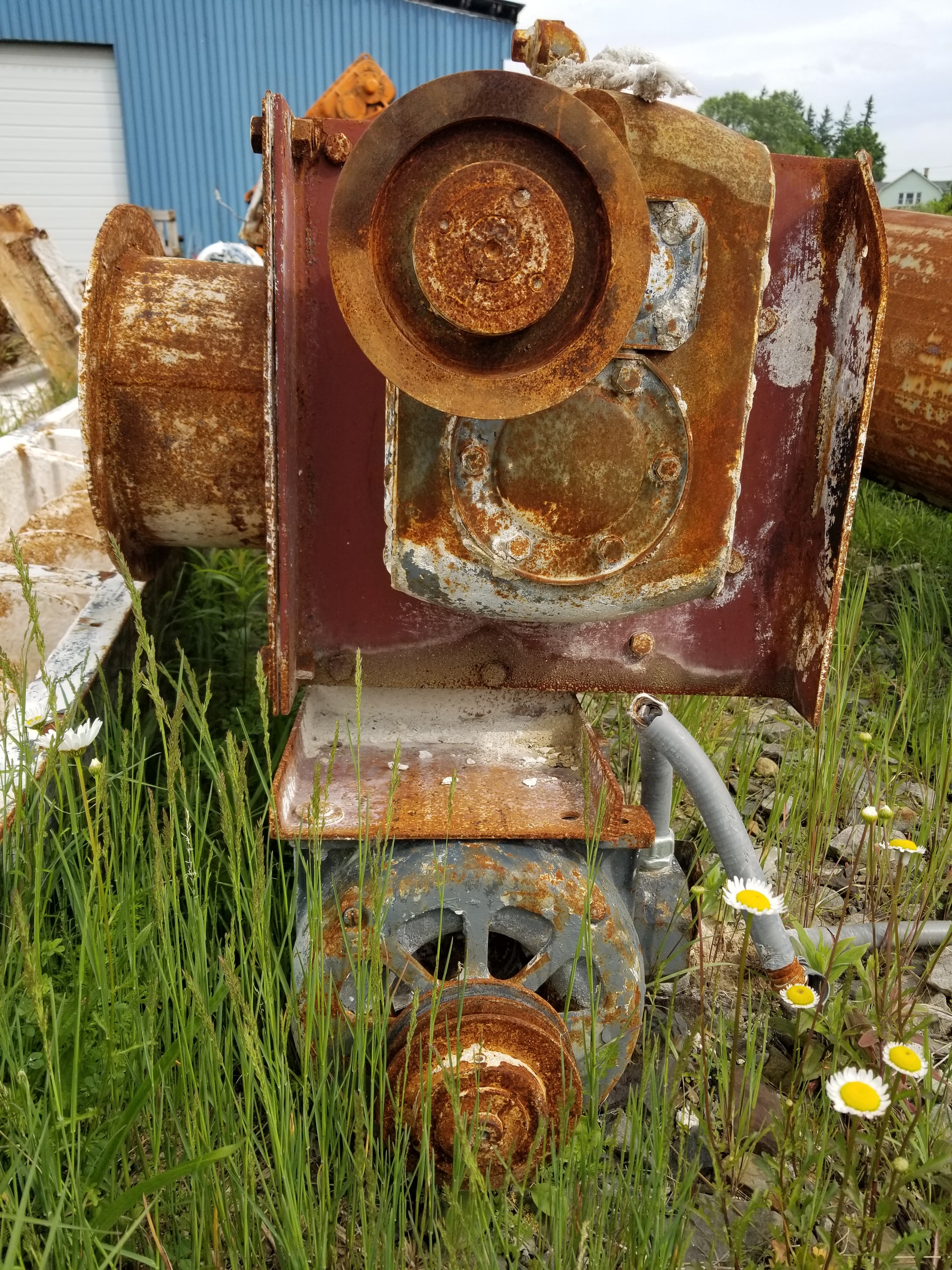 Used, Screw Conveyor, With 5 HP motor installed