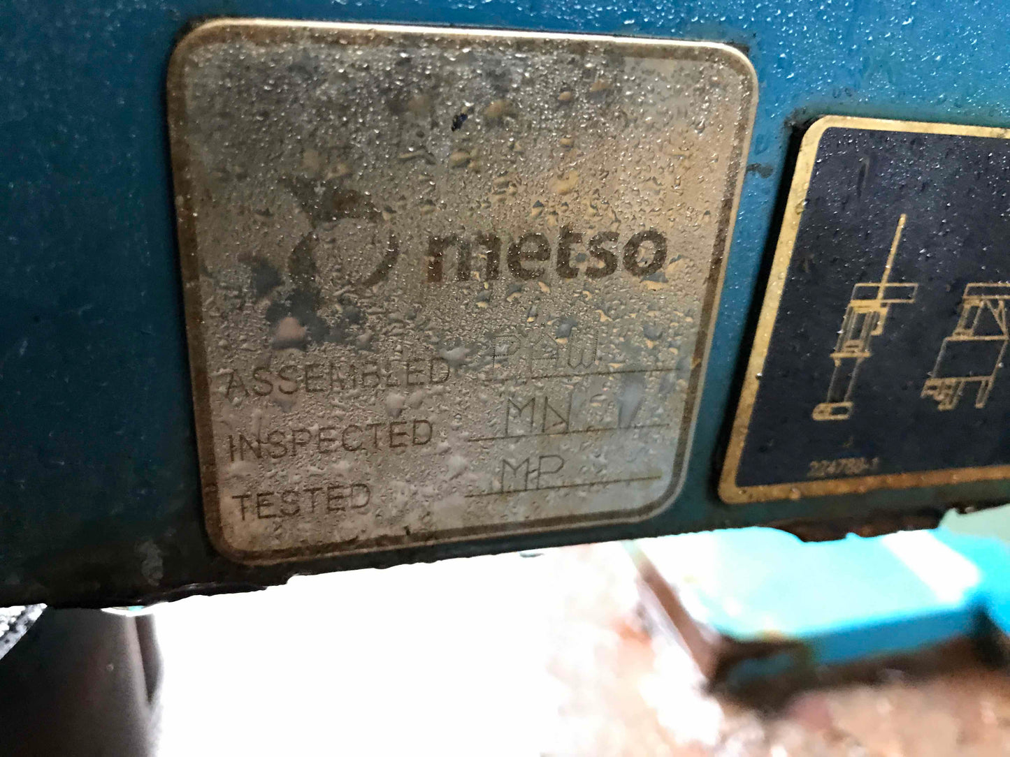 Metso HM200 Slurry Pump with 125hp Motor