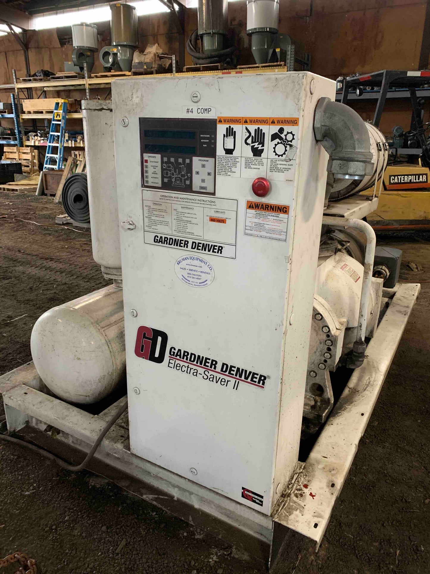 Compresores de tornillo rotativo Gardner Denver Electra Saver II 200