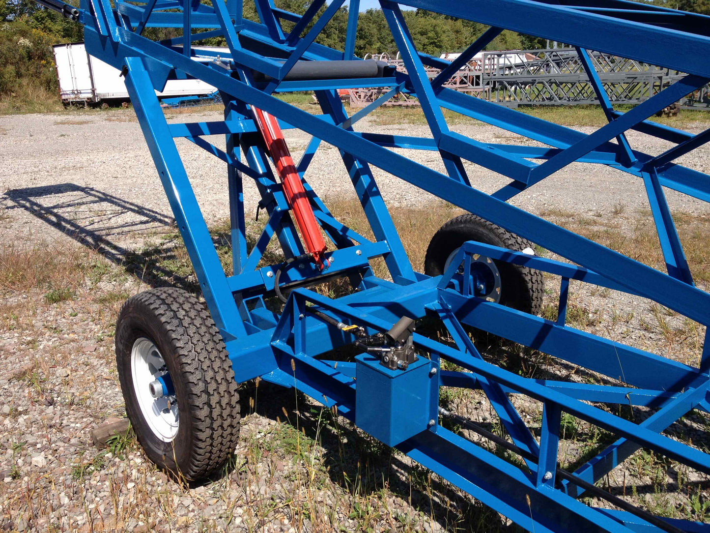 Rail car unloader, Conveyor system, Conveyor belt, Iron city supply