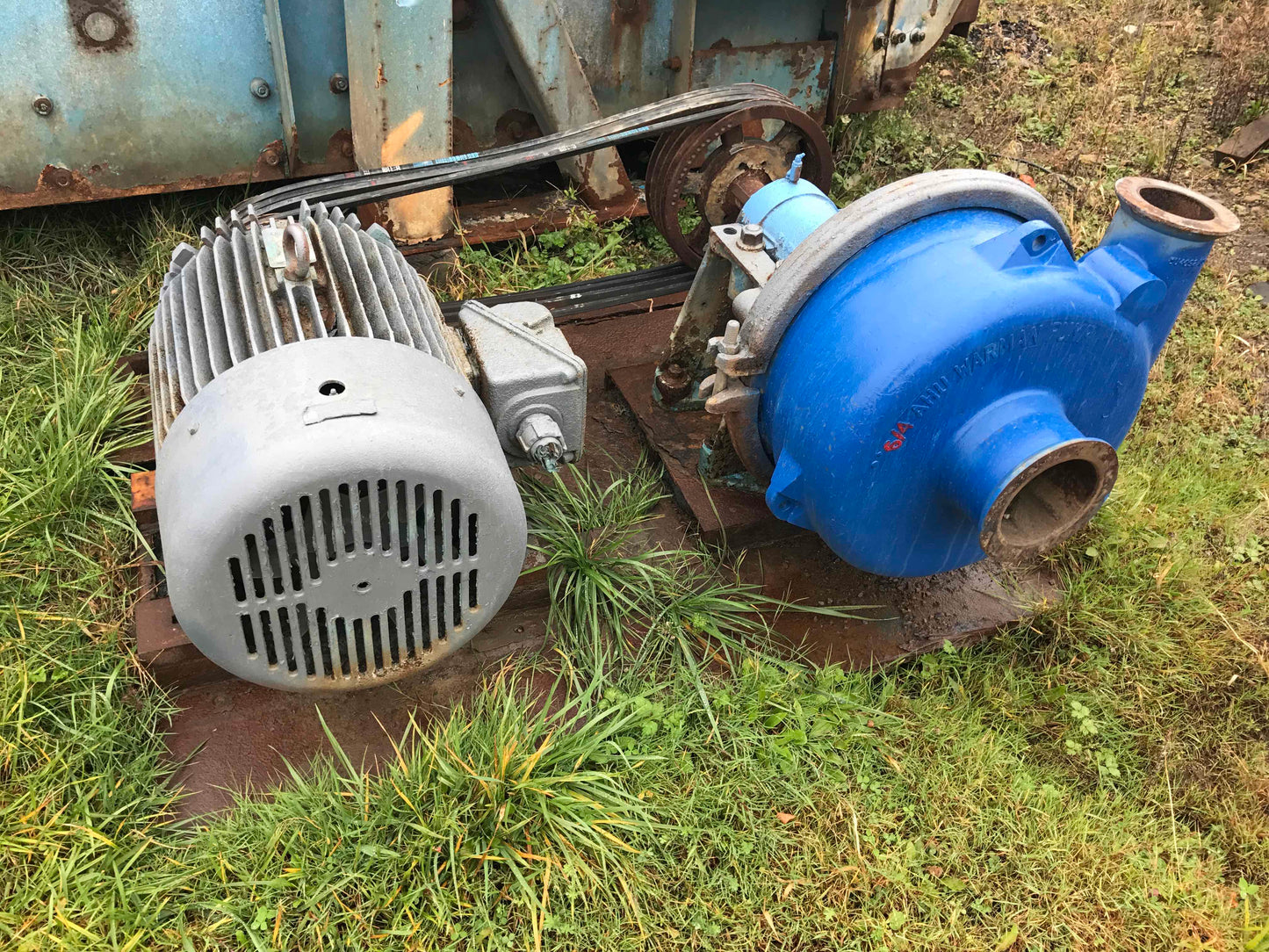 Warman 6/4 slurry pump
