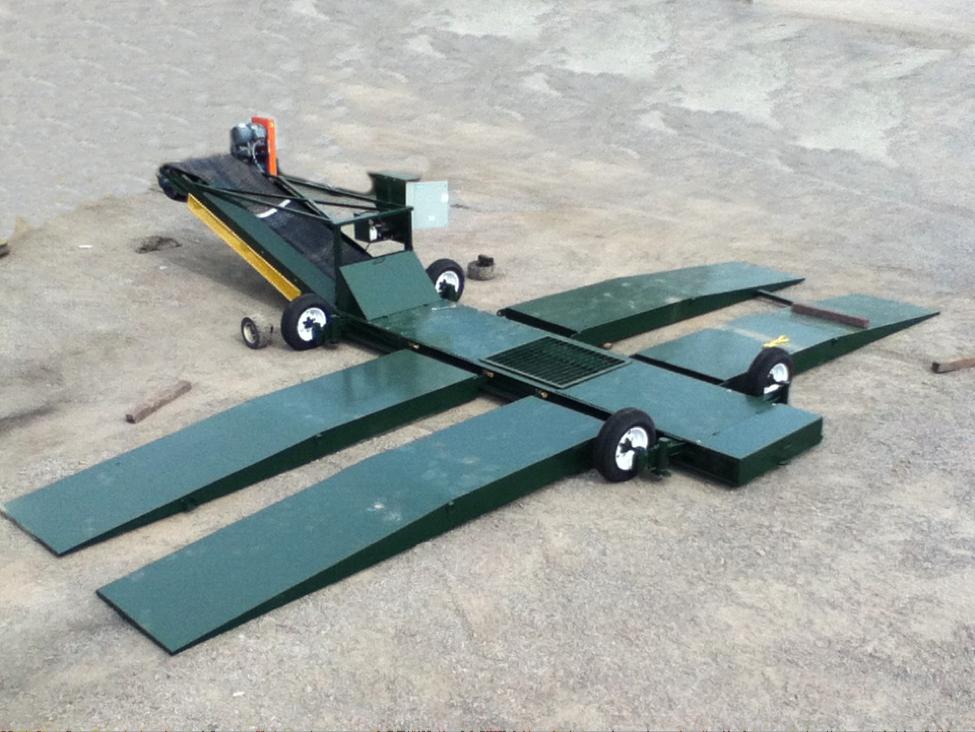 Drive Over Grain Unloader