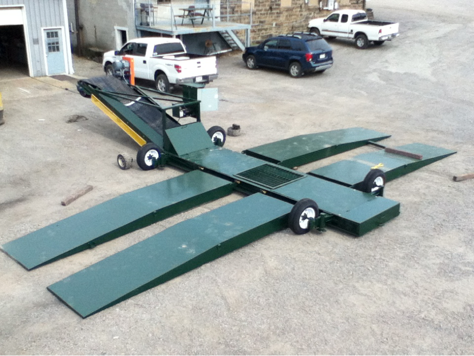 Grain Combo: Grain Conveyor + Drive‐Over Grain Unloader