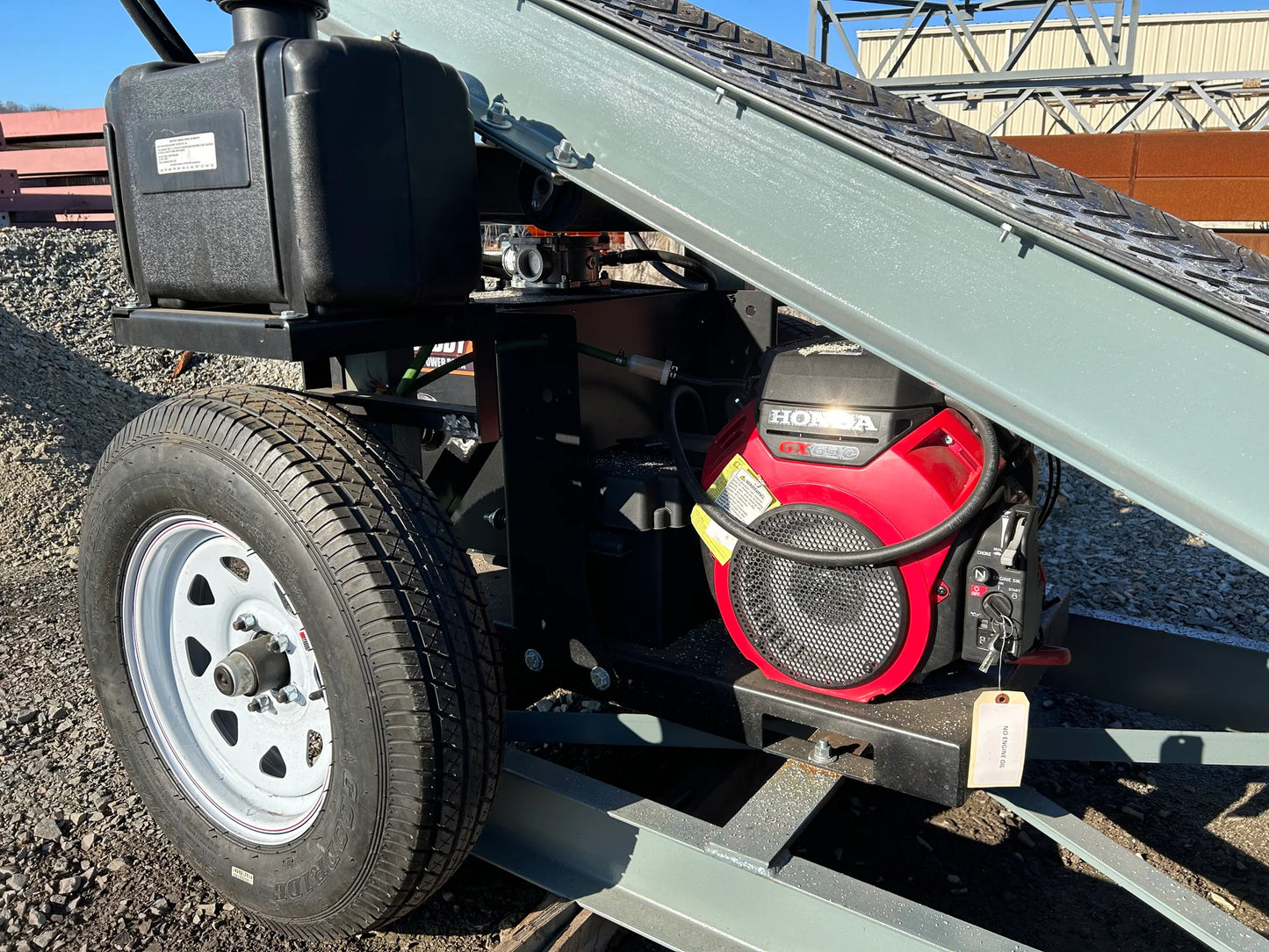 48" Heavy Duty Rail Car Unloader RCU