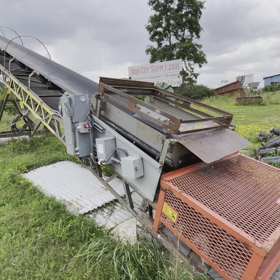 used 30x50 radial stacker vfd