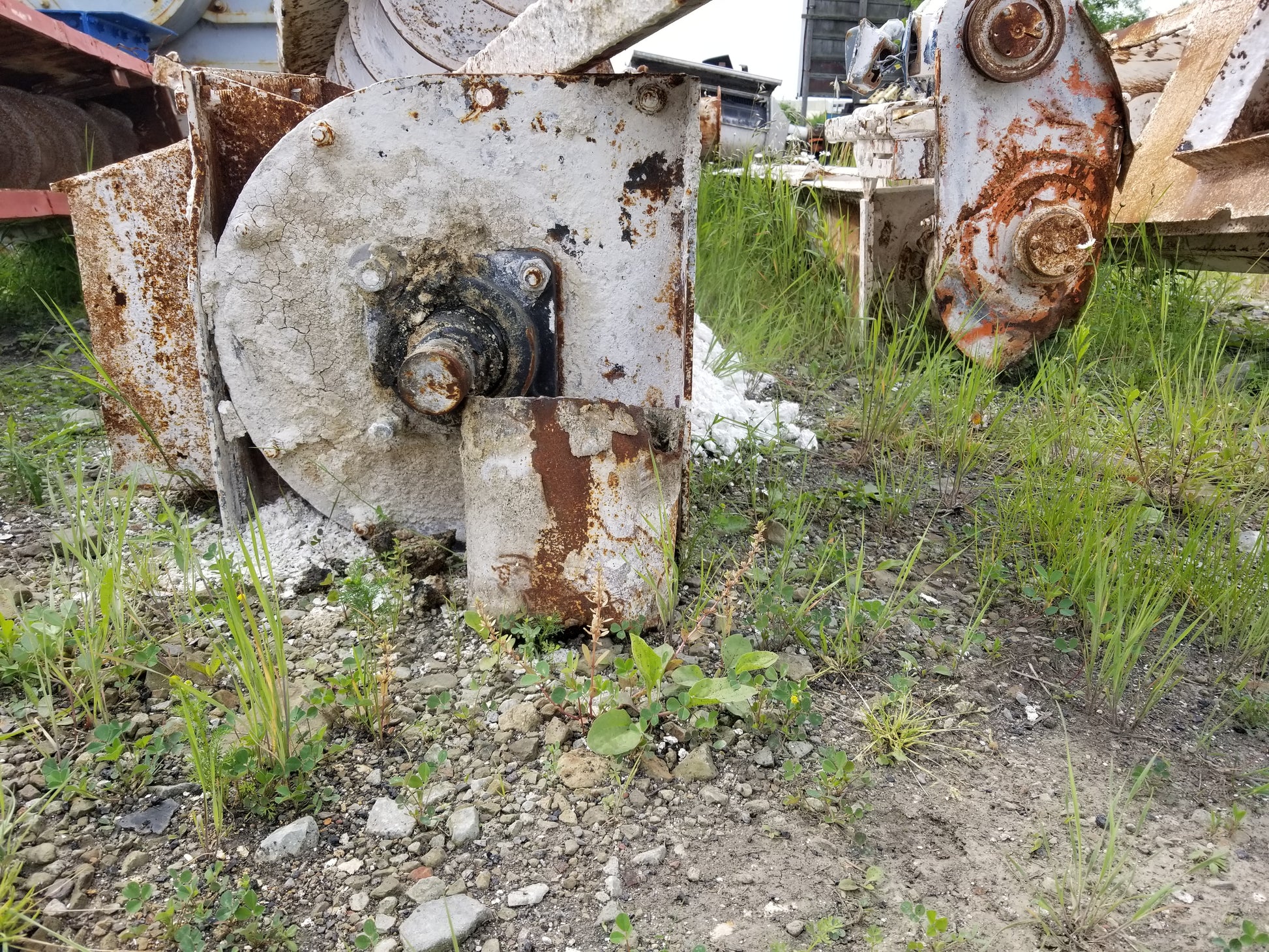 Used, Screw Conveyor, With 5 HP motor installed 