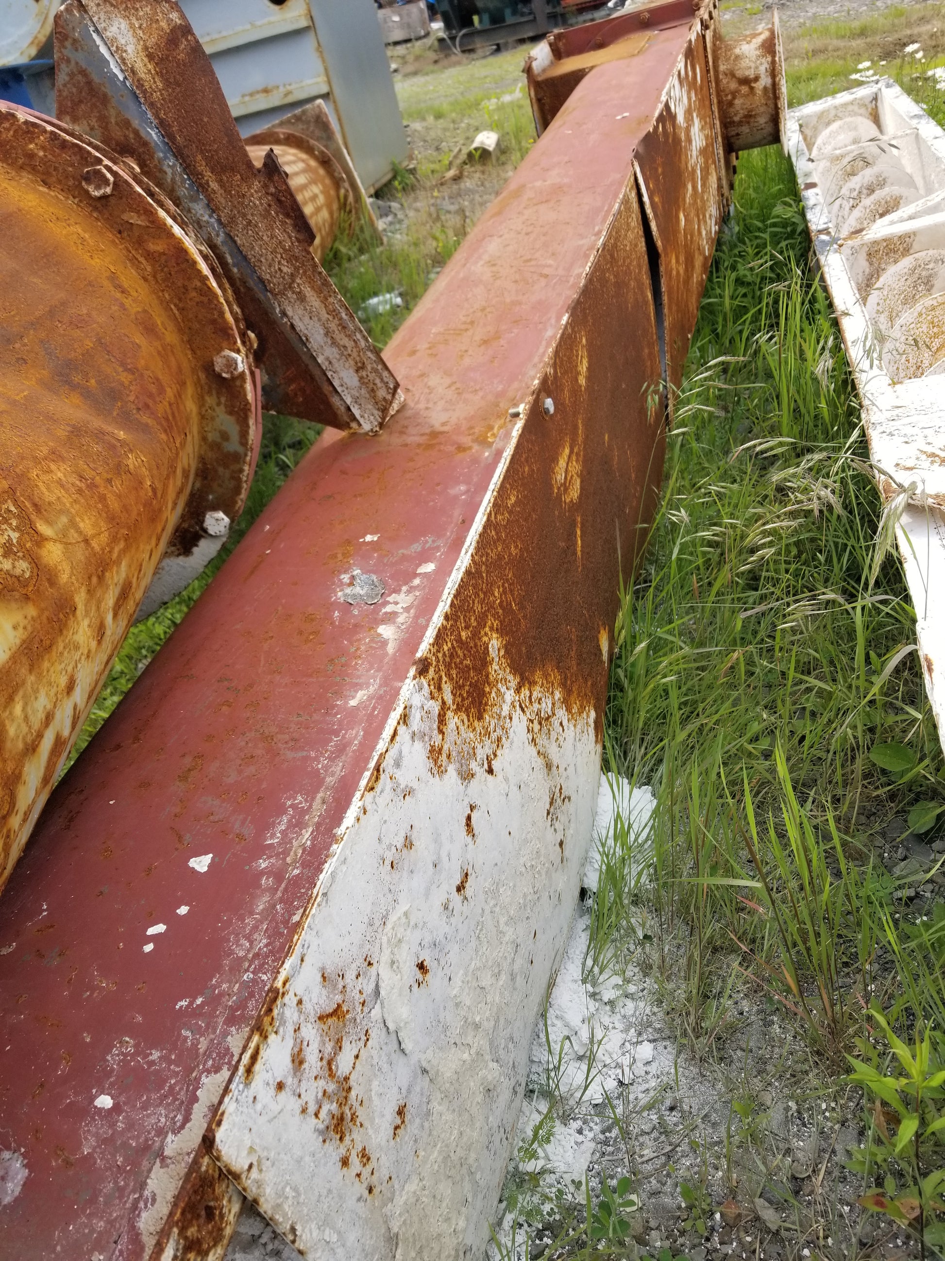 Used, Screw Conveyor, With 5 HP motor installed 