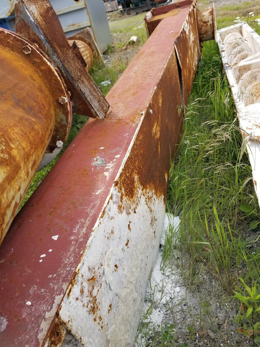 Used, Screw Conveyor, With 5 HP motor installed 