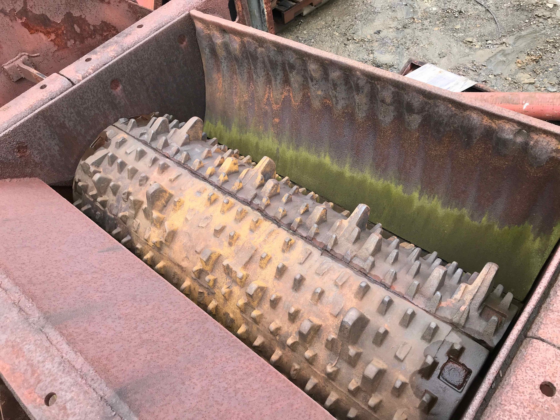 Rolls on a Mclanahan Roll Crusher 