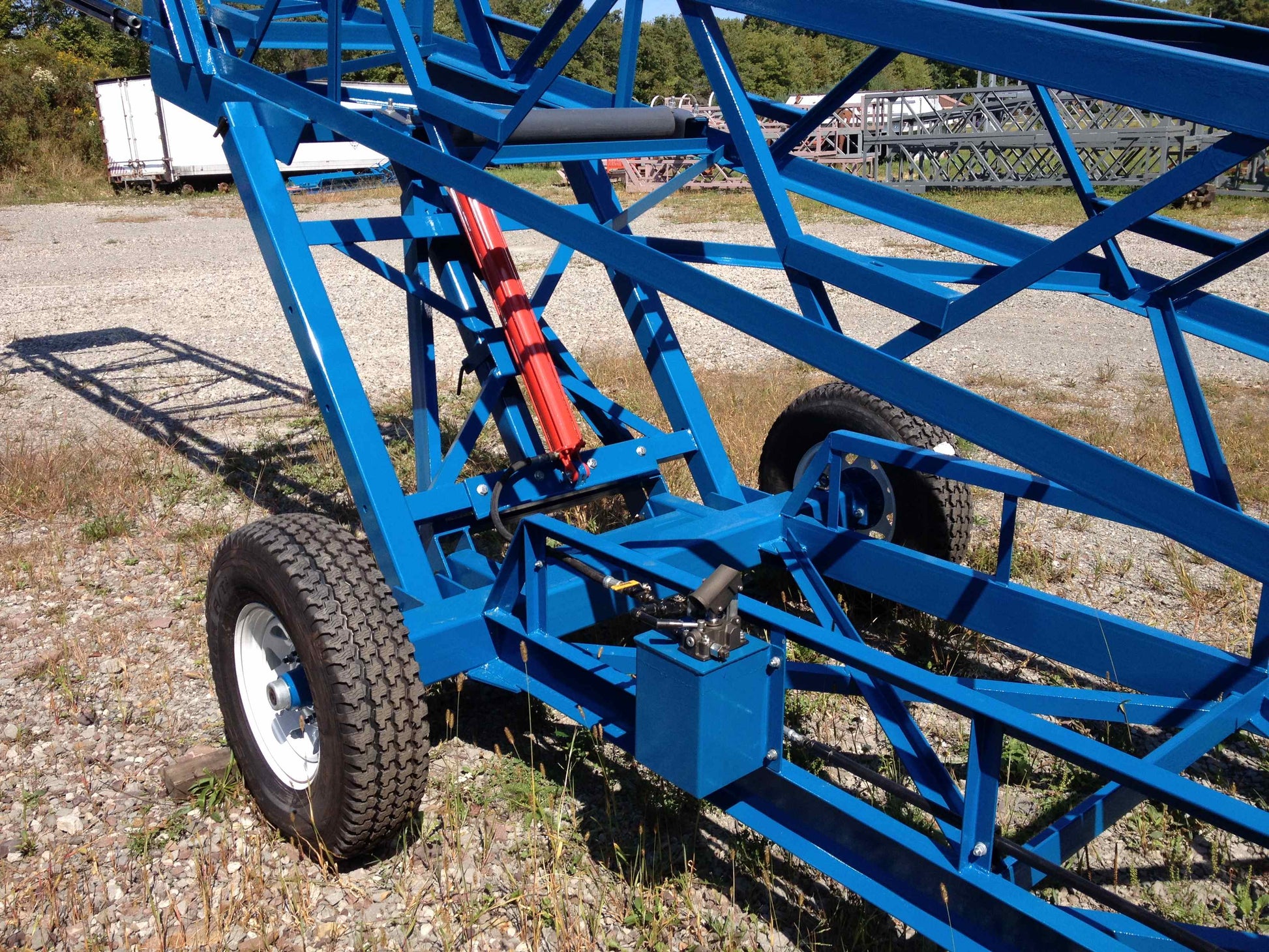 Rail car unloader, Conveyor system, Conveyor belt, Iron city supply