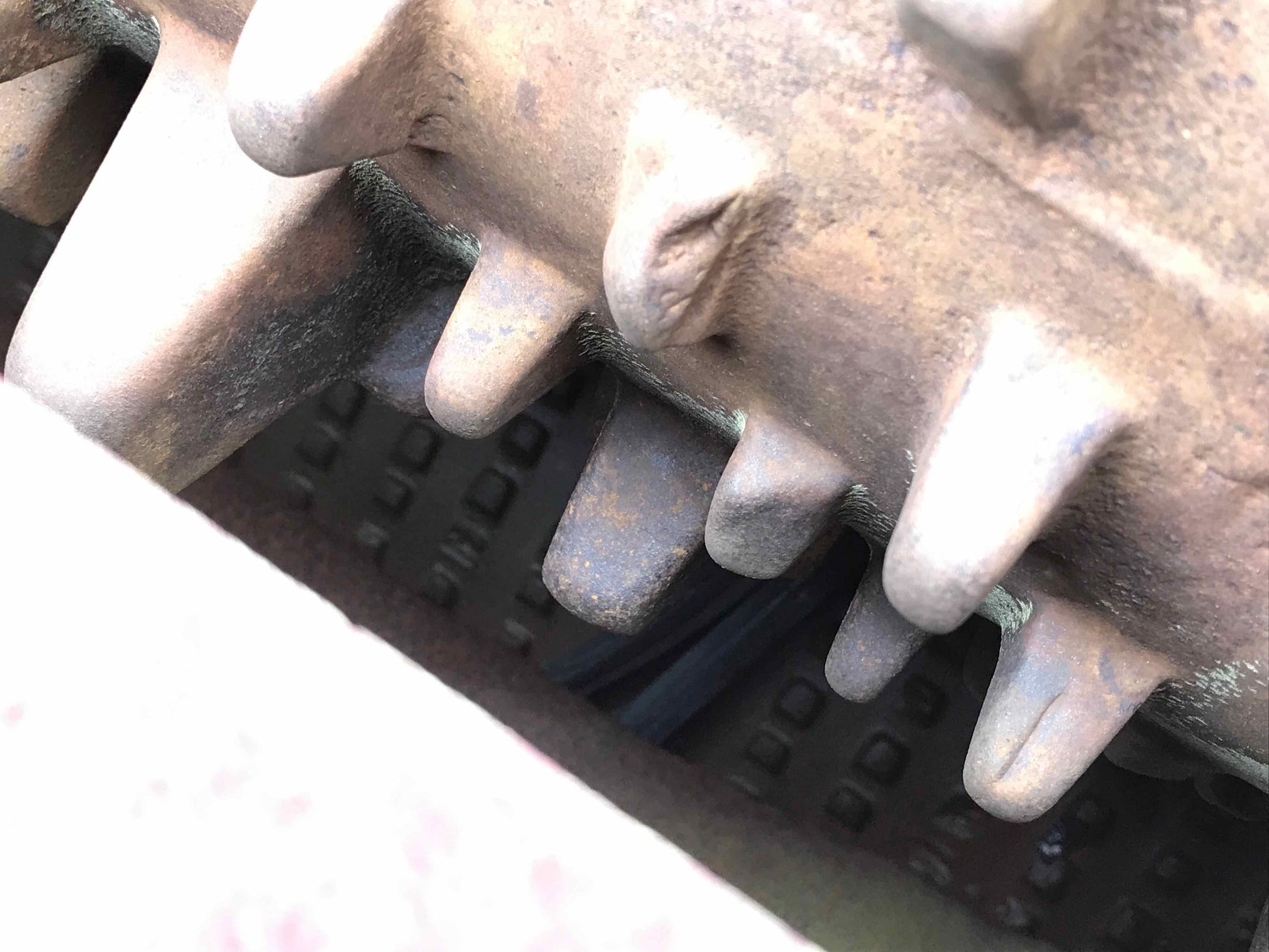 Rolls on a Mclanahan Roll Crusher 