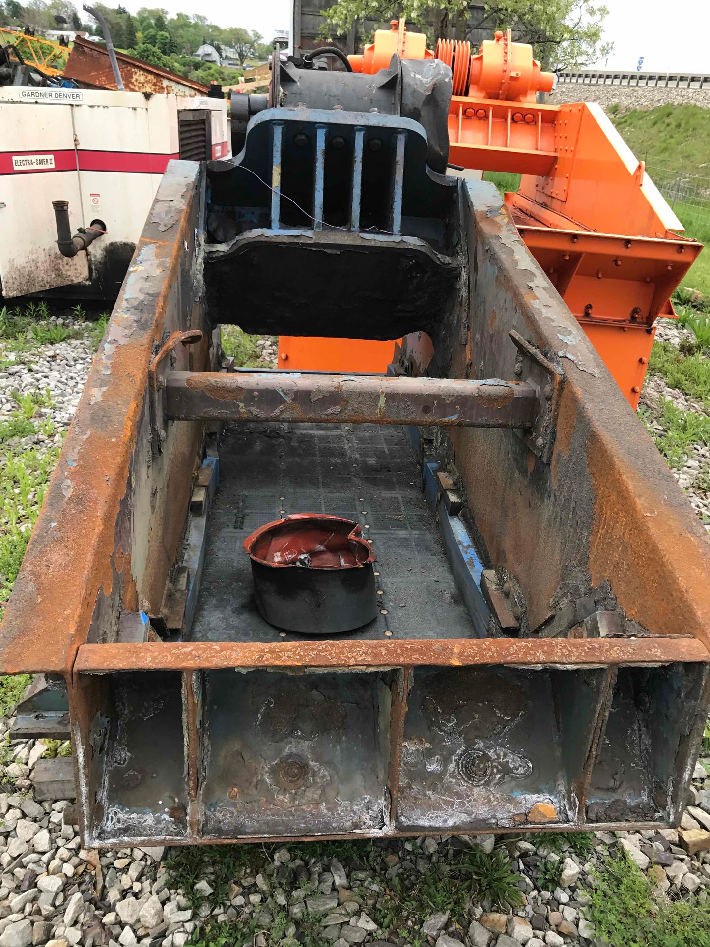 Criba horizontal de una sola plataforma Conn-Weld de 3 x 10