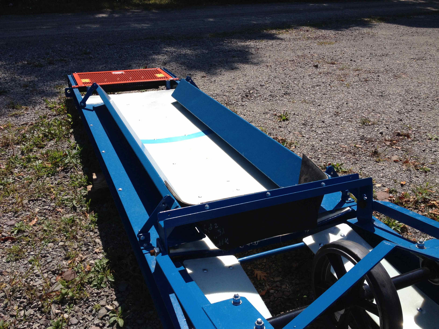 Rail car unloader, Conveyor system, Conveyor belt, Iron city supply