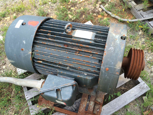 Toshiba, 100 HP, Inverter Duty, Electric Motor 