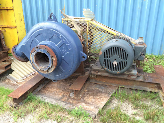 Bomba de lodos Millmax 200 de Krebs con motor de 75 hp