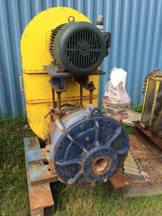 Bomba para lodos Krebs Millmax MM100 con motor de 50 hp