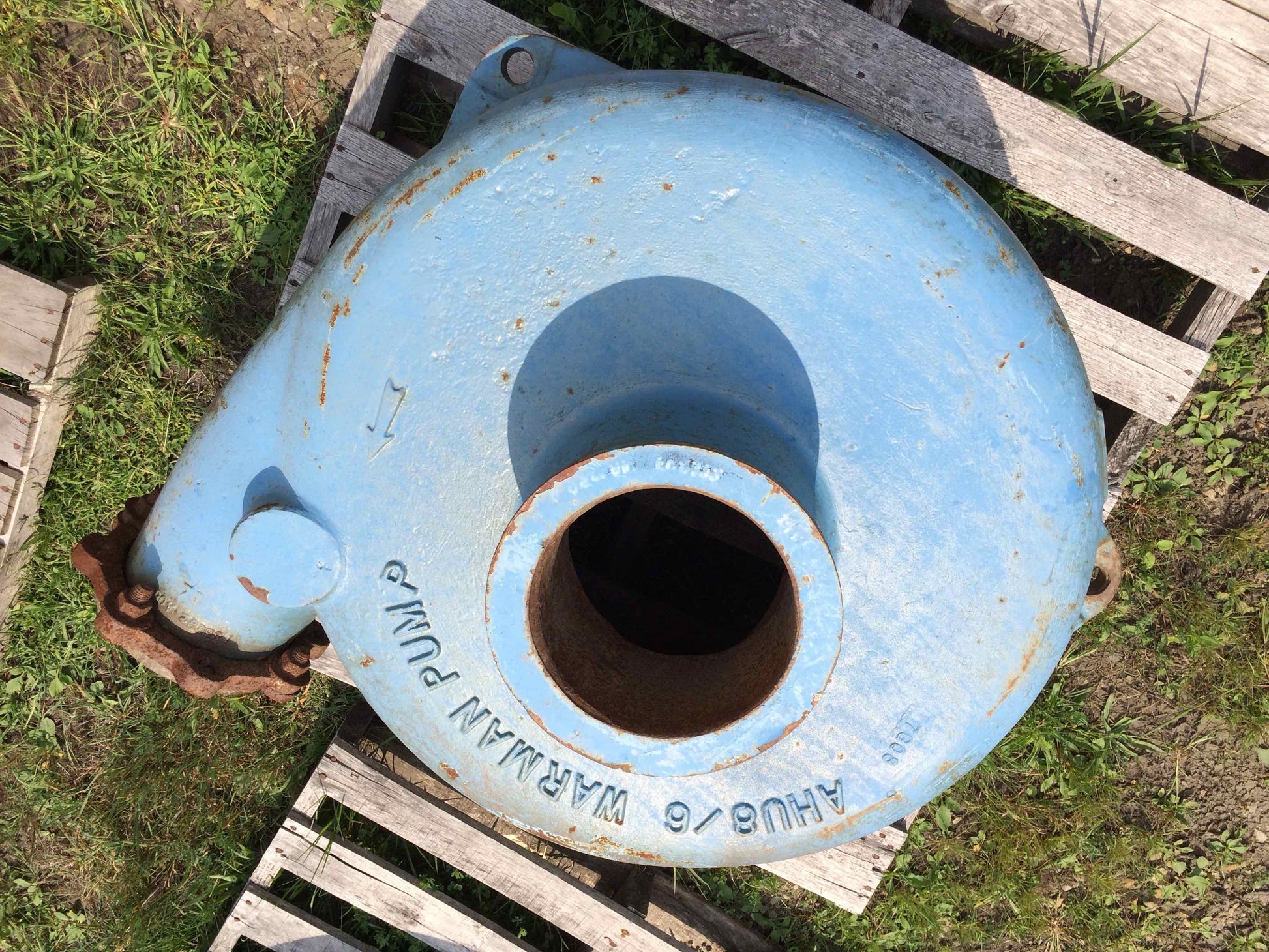 warman 8x6 slurry pump 