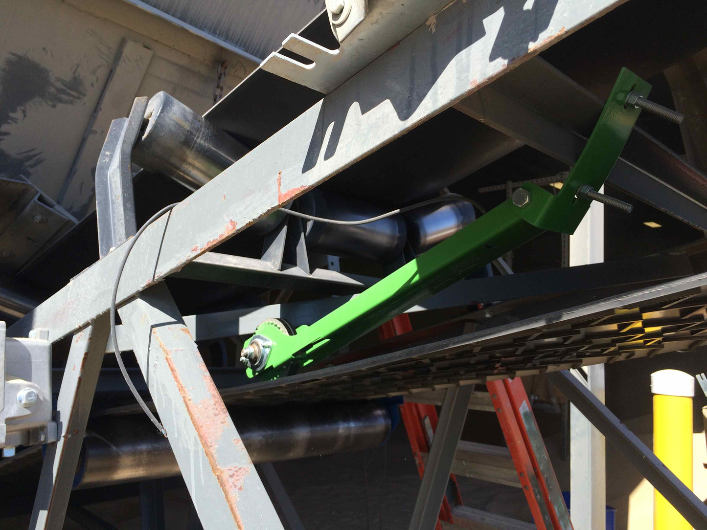 Frac, sand, Loadout, Radial Stacker, Conveyor system